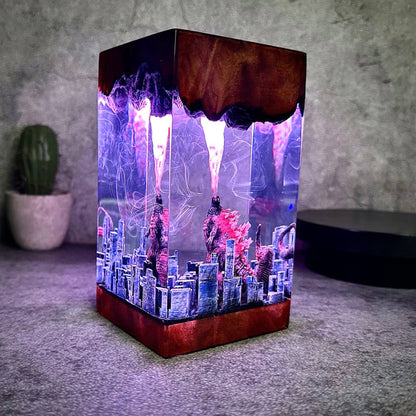 Savio™ Creative Monster Shape Resin LED Night Light