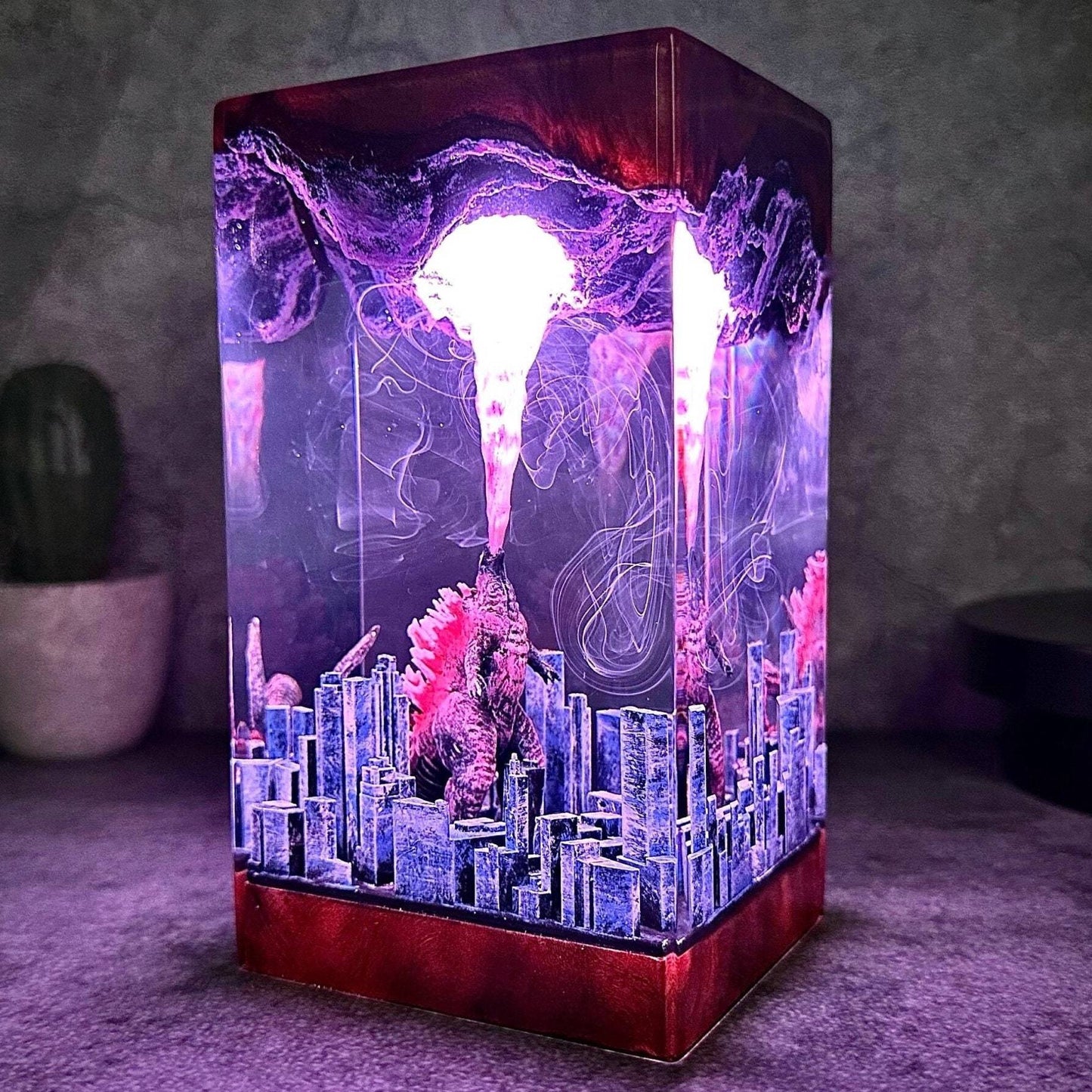 Savio™ Creative Monster Shape Resin LED Night Light