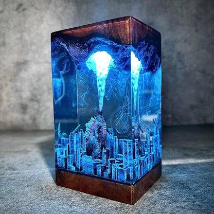 Savio™ Creative Monster Shape Resin LED Night Light